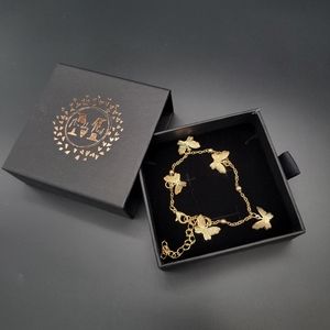 Butterfly Pendant Anklet